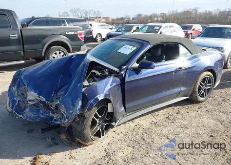 2018 Ford Mustang Ecoboost Premium из США, поврежденный, VIN 1FATP8UH7J5145425